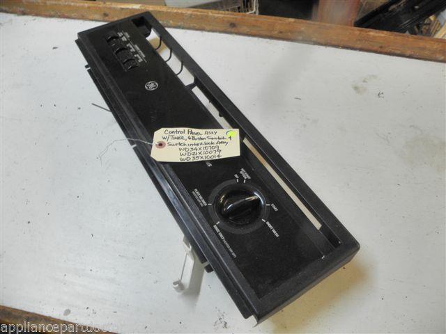 GE DISHWASHER WD34D21X10079 WD35X10014 WD21X10031 CONTROL PANEL W/TIMER & SWITCH GE DISHWASHER WD34D21X10079 WD35X10014 WD21X10031 CONTROL PANEL W/TIMER & SWITCH